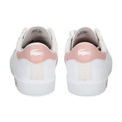 LACOSTE Zapatillas de niñas 41SUJ0014 1Y9 WHT/LT PNK