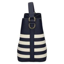 LAUREN RALPH LAUREN Bolsos REESE SM BKT 003 NAVY/WHITE