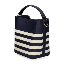LAUREN RALPH LAUREN Bolsos REESE SM BKT 003 NAVY/WHITE