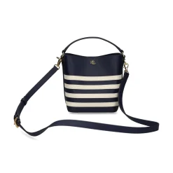LAUREN RALPH LAUREN Bolsos REESE SM BKT 003 NAVY/WHITE