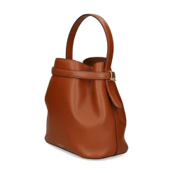LAUREN RALPH LAUREN Bolsos BLKE MD BUCKET 002 TAN