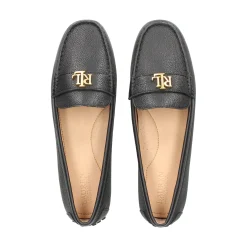 LAUREN RALPH LAUREN Mocasines de Mujer BARNSBURY 001 NEGRO