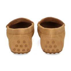 LAUREN RALPH LAUREN Mocasines de Mujer BARNSBURY FLATS DRIVER 001 CAMEL