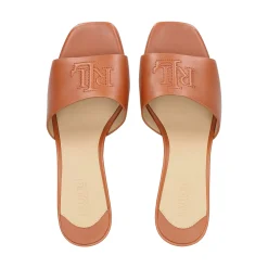 LAUREN RALPH LAUREN Sandalias con tacón de Mujer EVERLEY HEEL 002 TAN