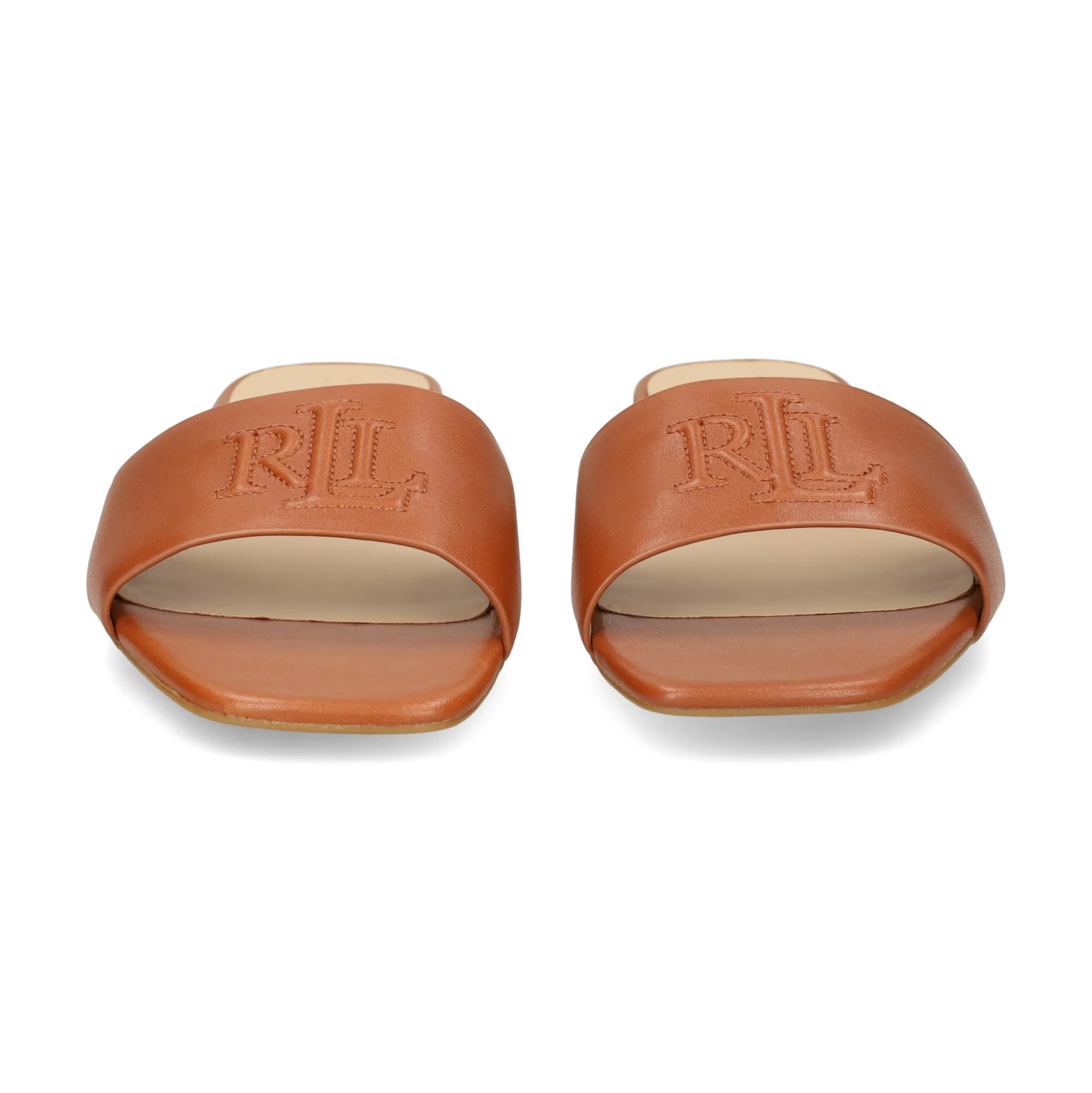 LAUREN RALPH LAUREN Sandalias planas de Mujer EVERLEY SLD 002 TAN