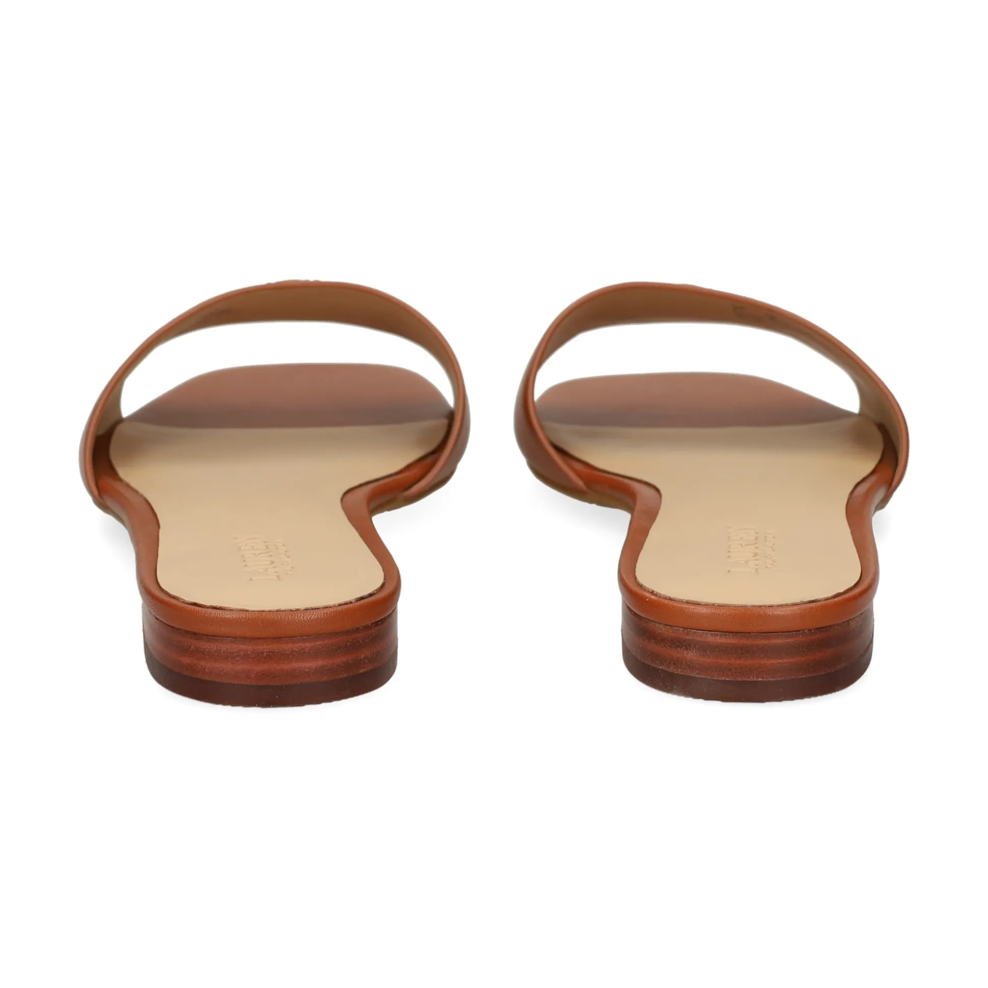 LAUREN RALPH LAUREN Sandalias planas de Mujer EVERLEY SLD 002 TAN