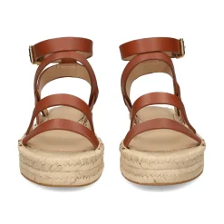 LAUREN RALPH LAUREN Sandalias con plataforma de Mujer POLLY GLDTR 001 TAN