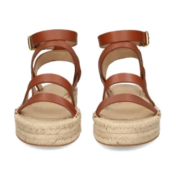 LAUREN RALPH LAUREN Sandalias con plataforma de Mujer POLLY GLDTR 001 TAN