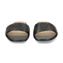 LAUREN RALPH LAUREN Sandalias planas de Mujer EVERLEY SLD 001 NEGRO