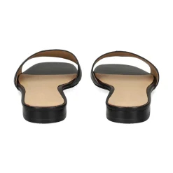 LAUREN RALPH LAUREN Sandalias planas de Mujer EVERLEY SLD 001 NEGRO