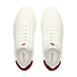 LAUREN RALPH LAUREN Zapatillas de Mujer AINSLEY-SNEAKERS 003 WHITE-GARNE