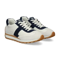 LAUREN RALPH LAUREN Zapatillas de Mujer DANI-SNEAKERS 001 WHT/BNC/VRY