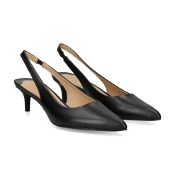 LAUREN RALPH LAUREN Zapatos de tacón medio de Mujer LOLAH II-PUMPS 001 NEGRO