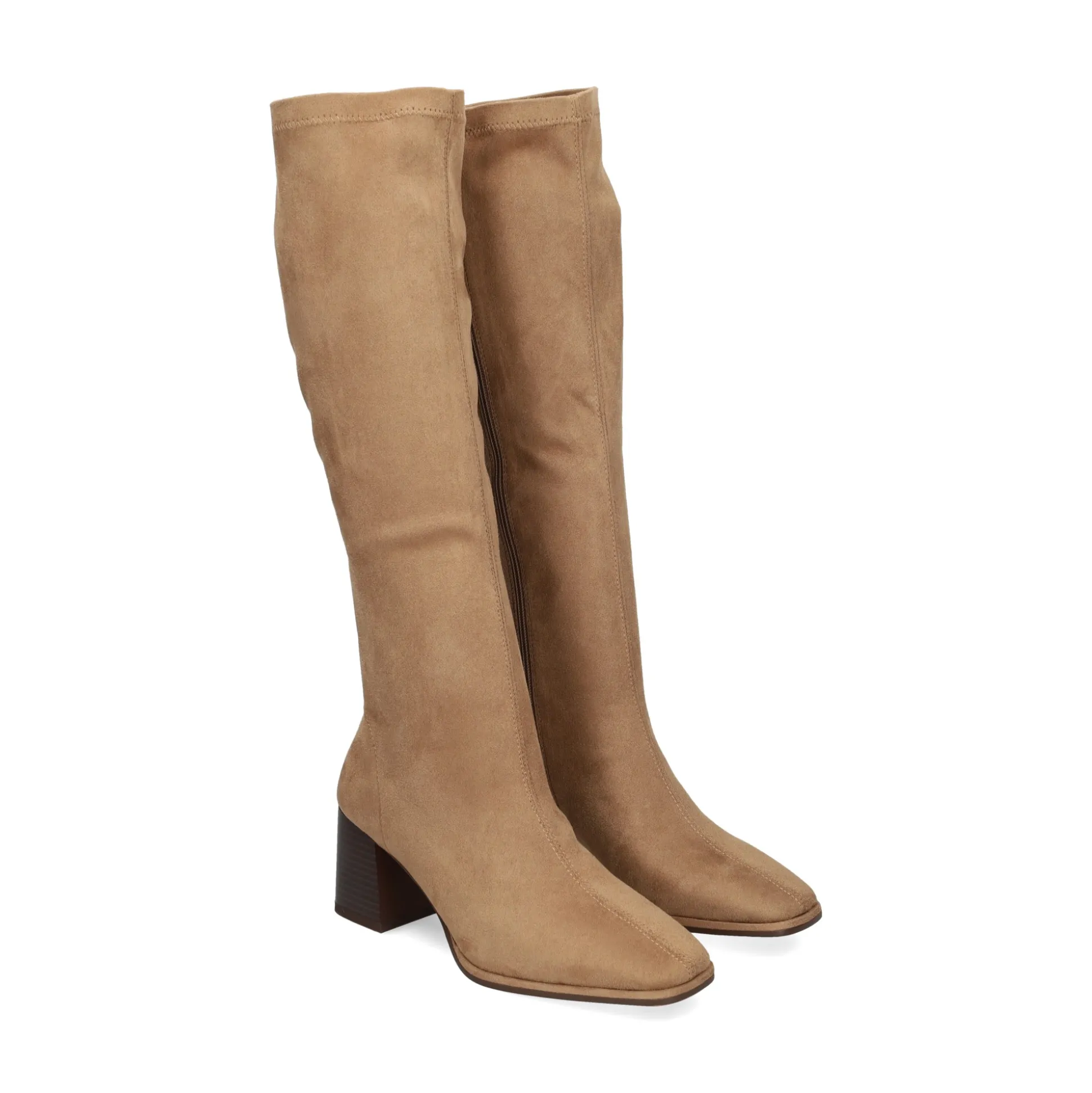 LODI Botas con tacón de Mujer HIT4001 CAMEL
