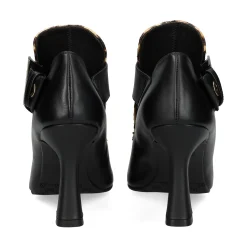 LODI Botines con tacón de Mujer MONSERI-IN NEGRO/