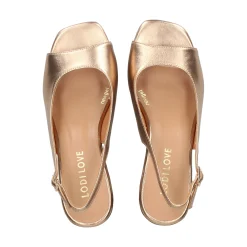 LODI Sandalias con plataforma de Mujer GIN4510 C201 LATON