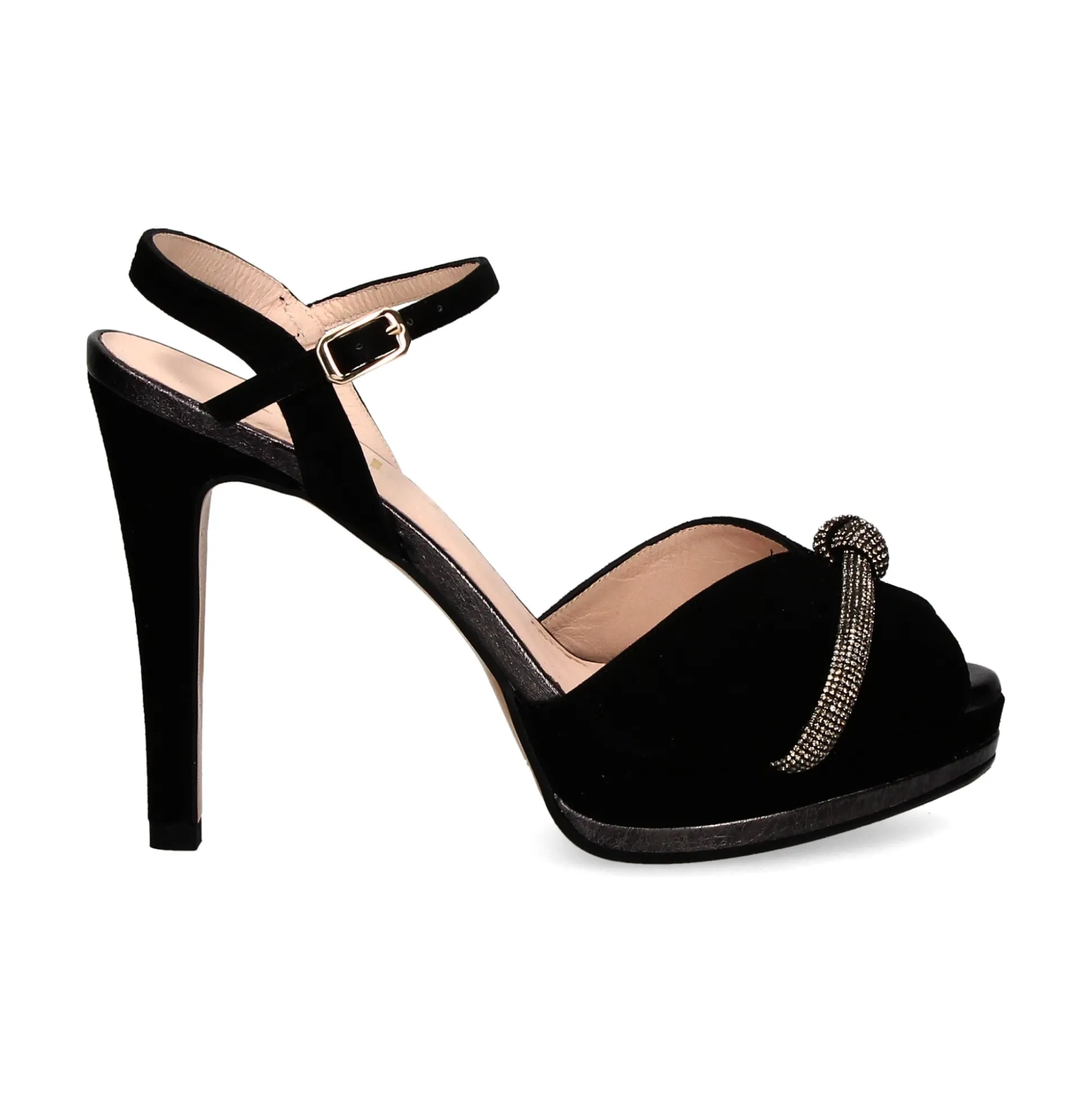 LODI Sandalias con plataforma de Mujer PASU NEGRO