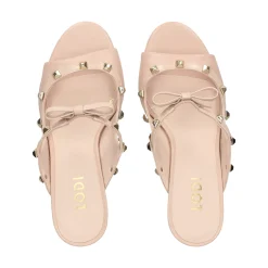 LODI Sandalias con tacón de Mujer LINIUS C101 NUDE/PETAL