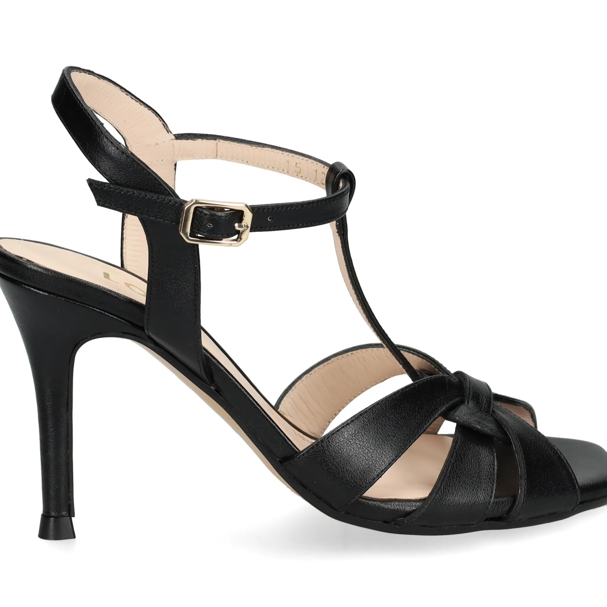 LODI Sandalias con tacón de Mujer SERSI NEGRO