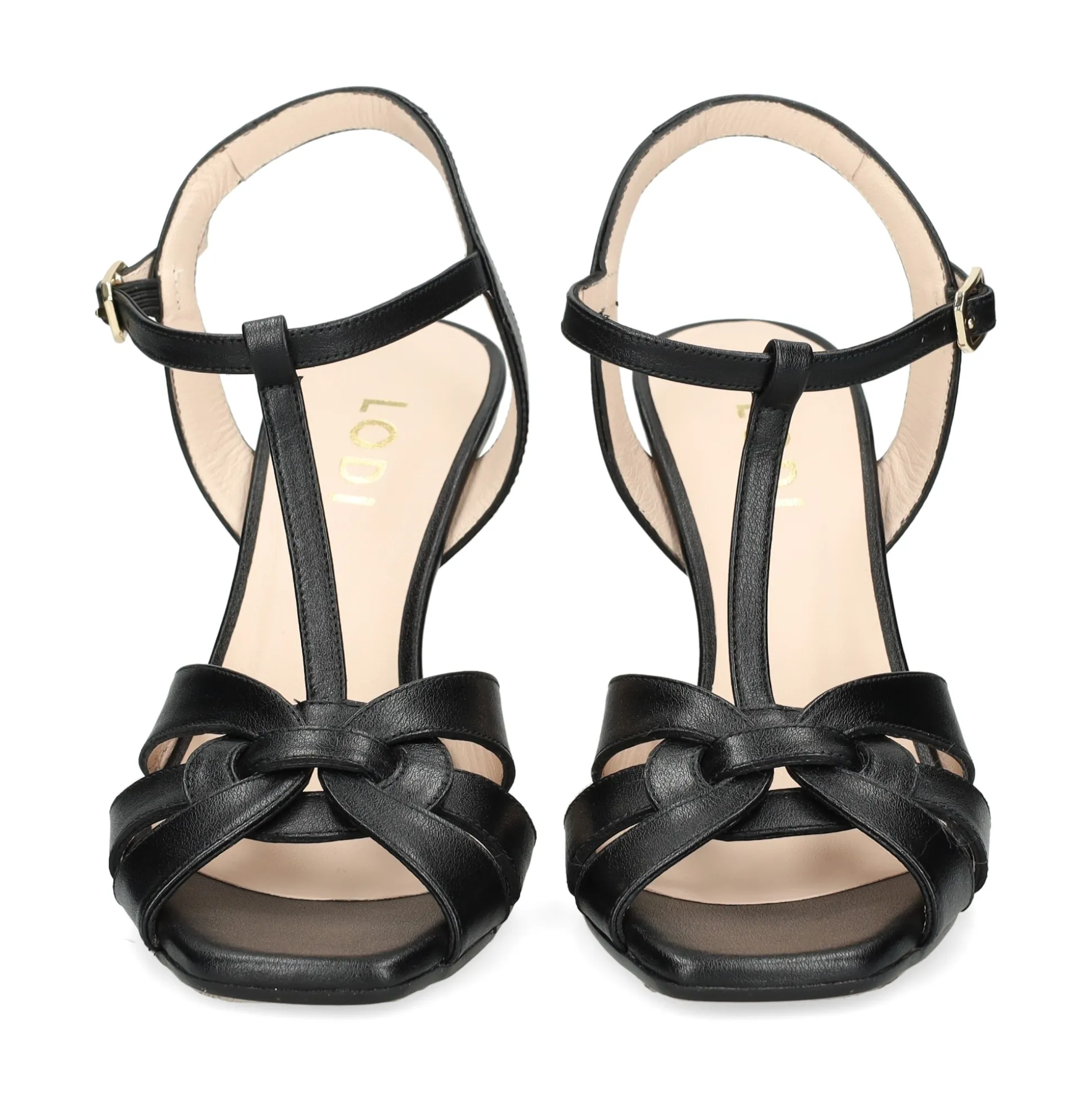 LODI Sandalias con tacón de Mujer SERSI NEGRO