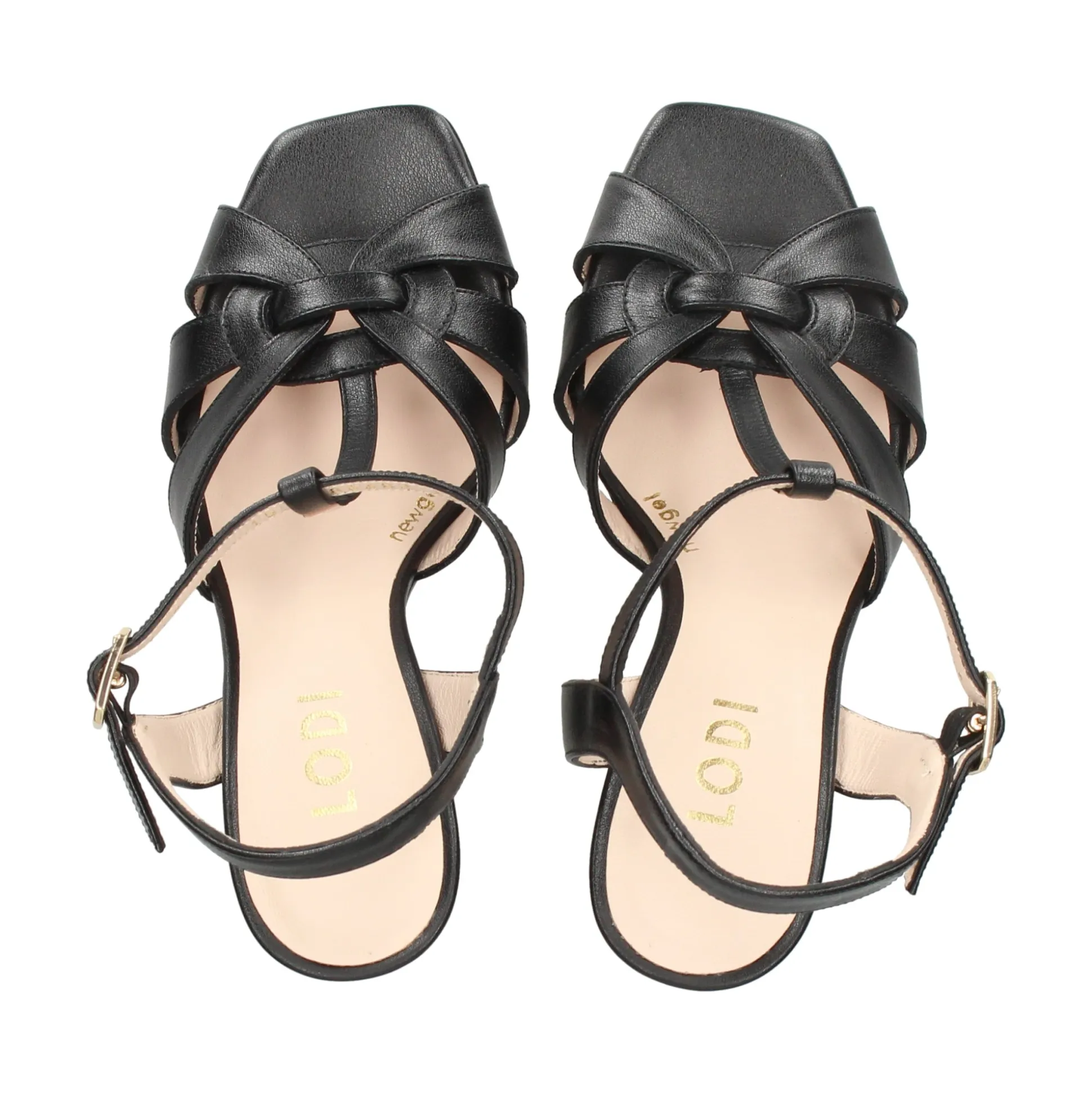 LODI Sandalias con tacón de Mujer SERSI NEGRO