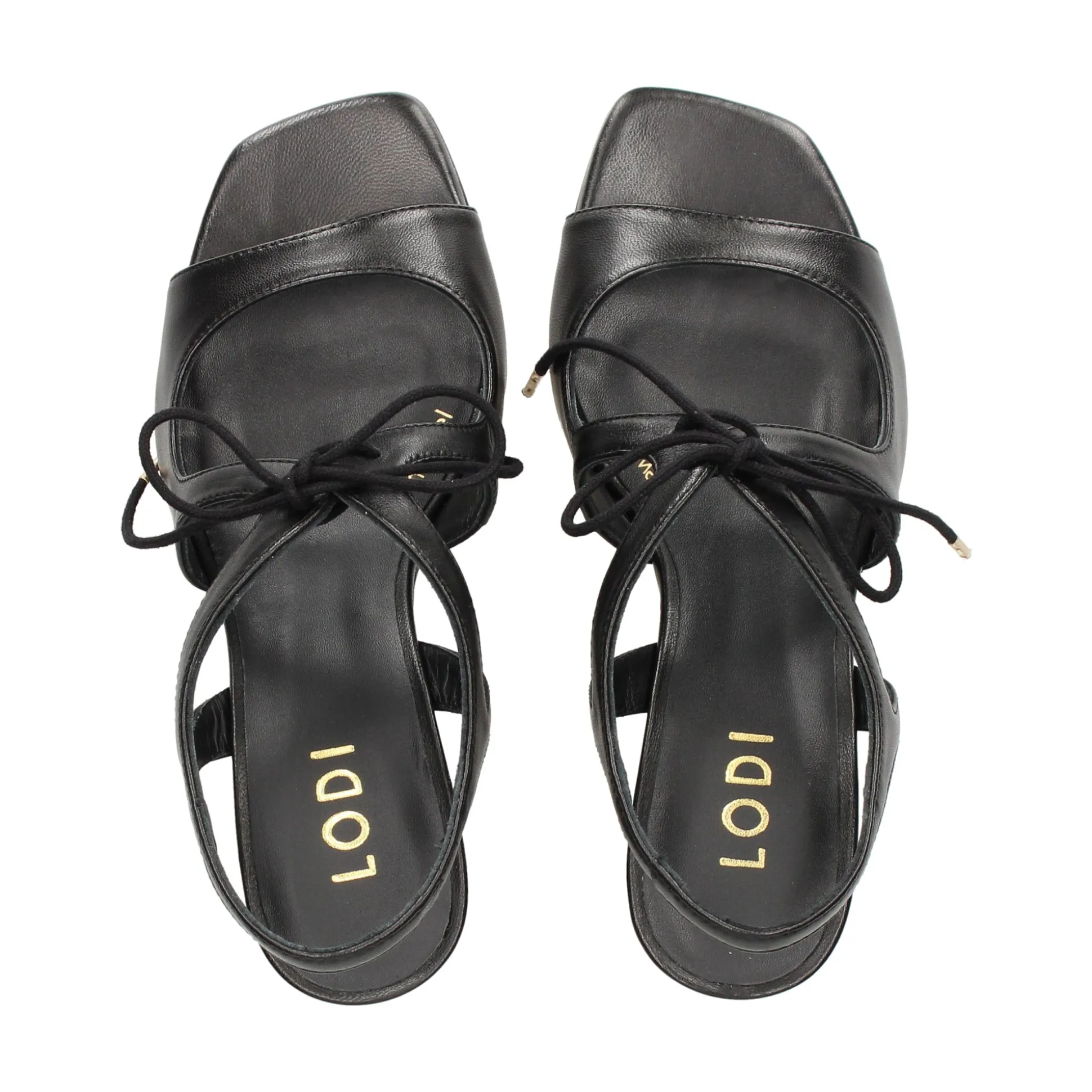 LODI Sandalias con tacón de Mujer LIEBA NEGRO