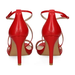 LODI Sandalias con tacón de Mujer INRIKO-X SCARLET