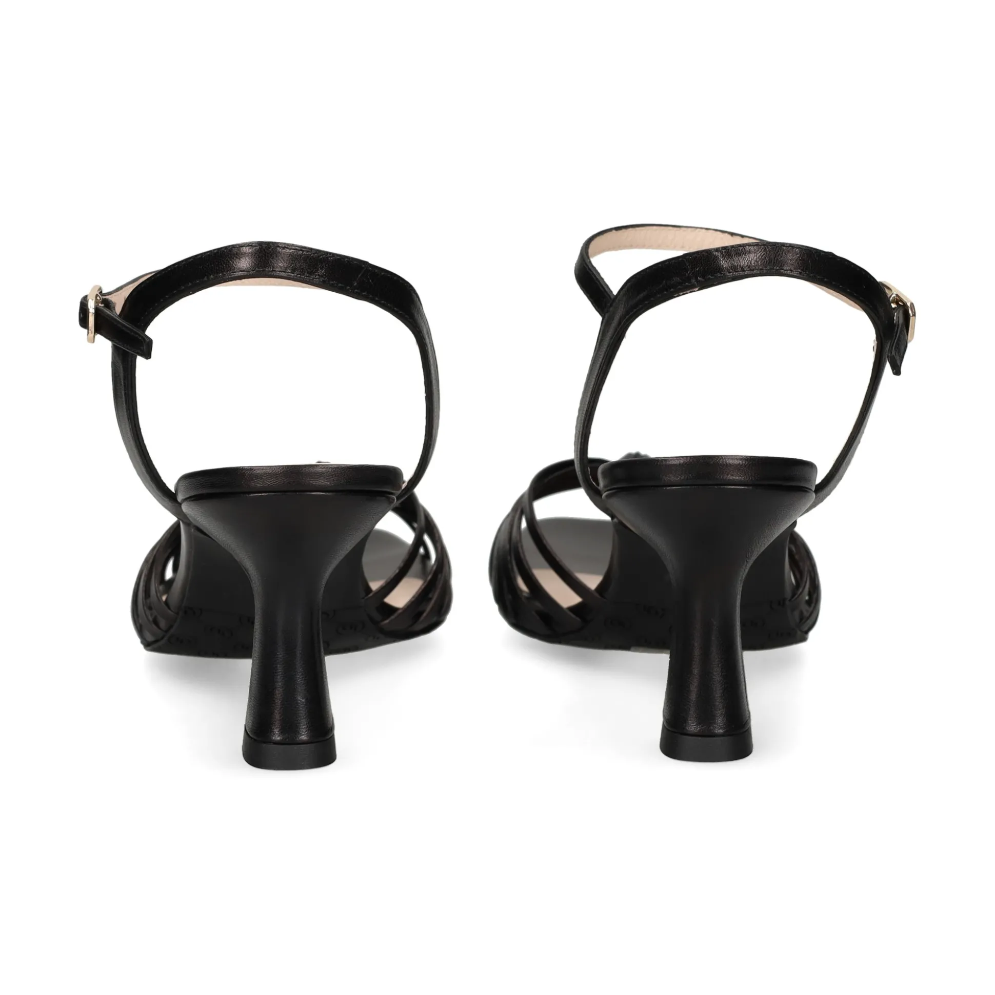 LODI Sandalias con tacón de Mujer LINCE NEGRO