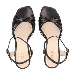 LODI Sandalias con tacón de Mujer LINCE NEGRO