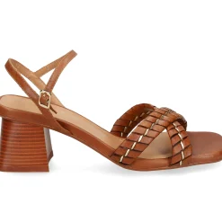 LODI Sandalias con tacón de Mujer MIL4377-SU CUERO C-6056