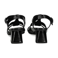 LODI Sandalias con tacón de Mujer MIL5214-GO NEGRO