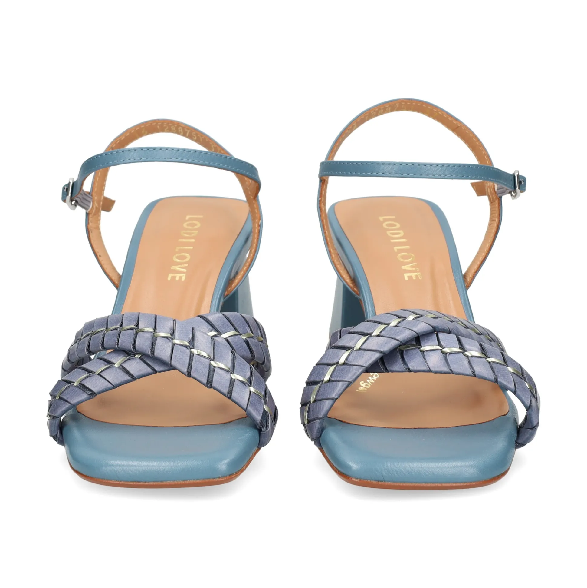 LODI Sandalias con tacón de Mujer MIL4377 JEANS