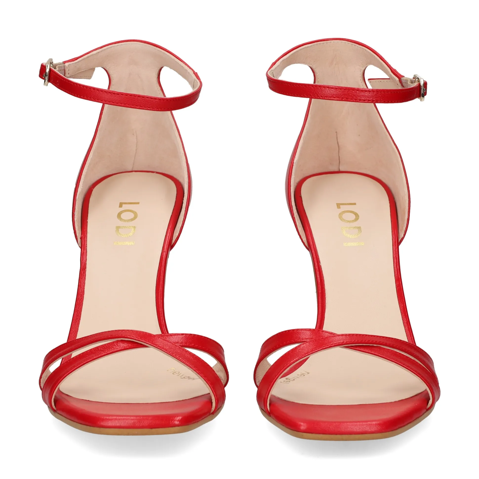LODI Sandalias con tacón de Mujer SARLY ROJO