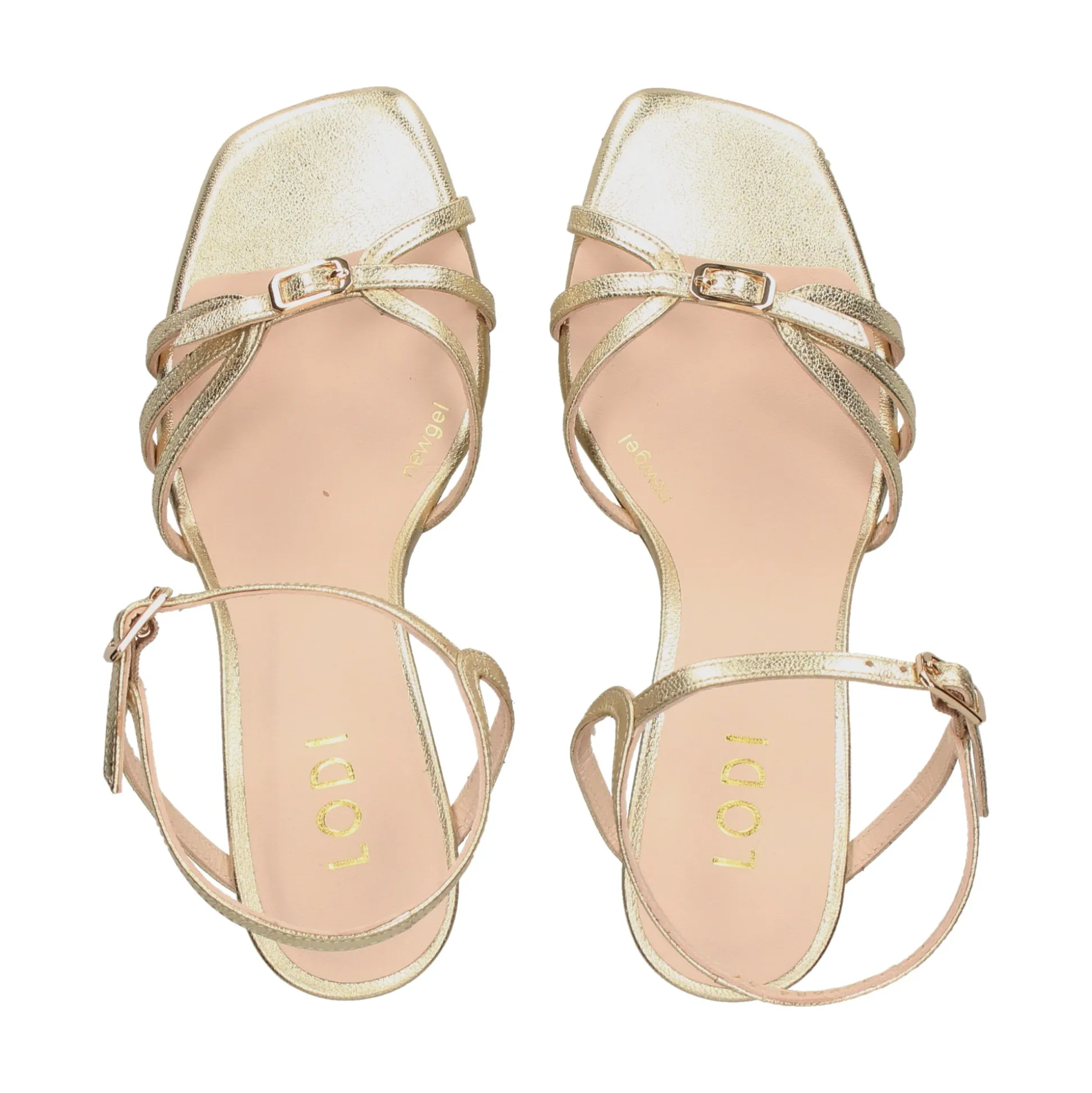 LODI Sandalias con tacón de Mujer A-LUKI C3 CAVA