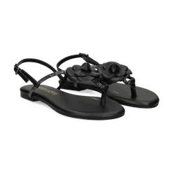 LODI Sandalias planas de Mujer BR5500 C1 NEGRO