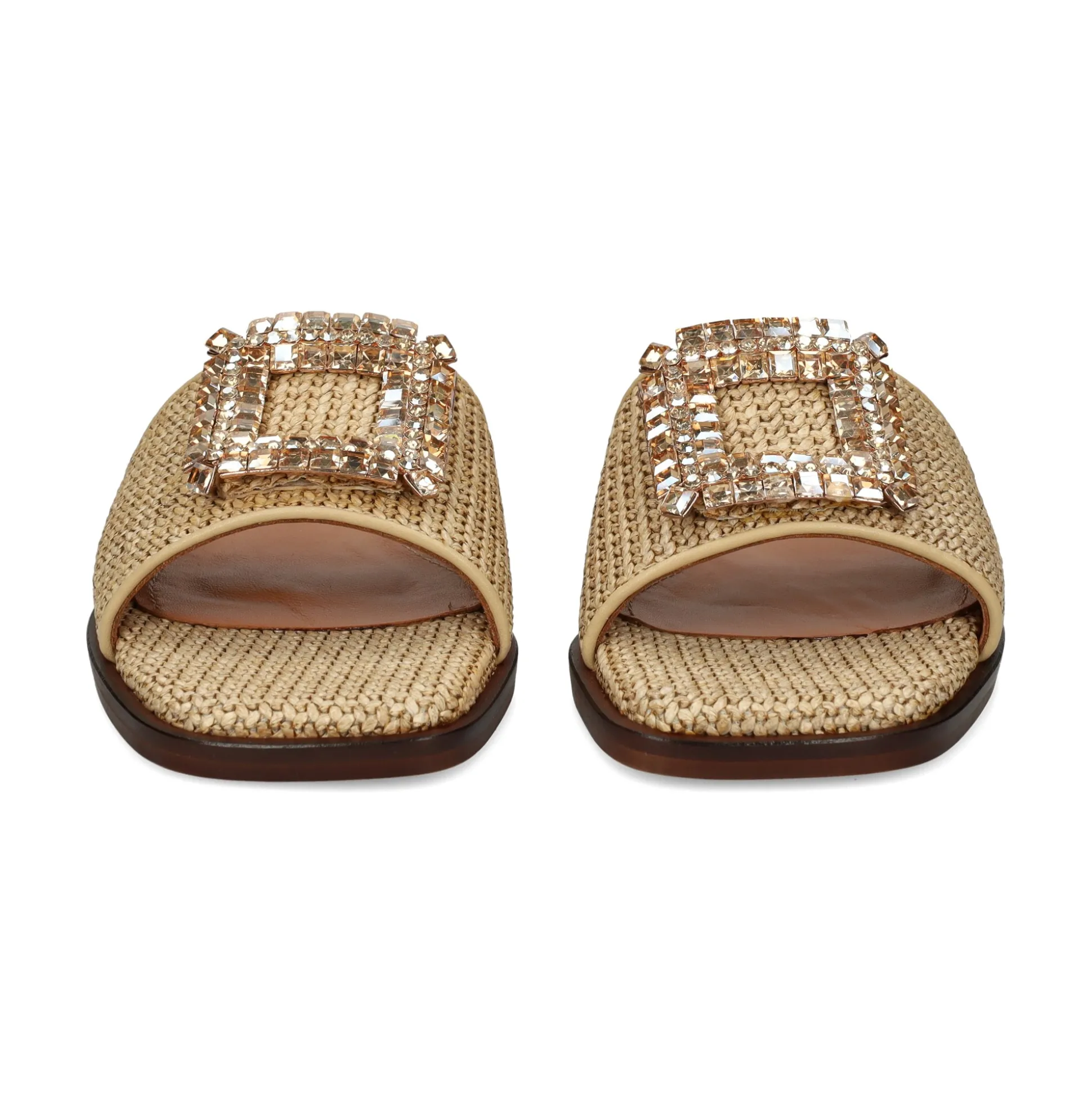 LODI Sandalias planas de Mujer NU4890 RAFIA NATURAL C