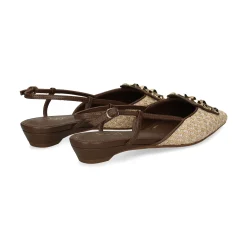 LODI Zapatos cuña A-COMO C1 NAT/TESTA