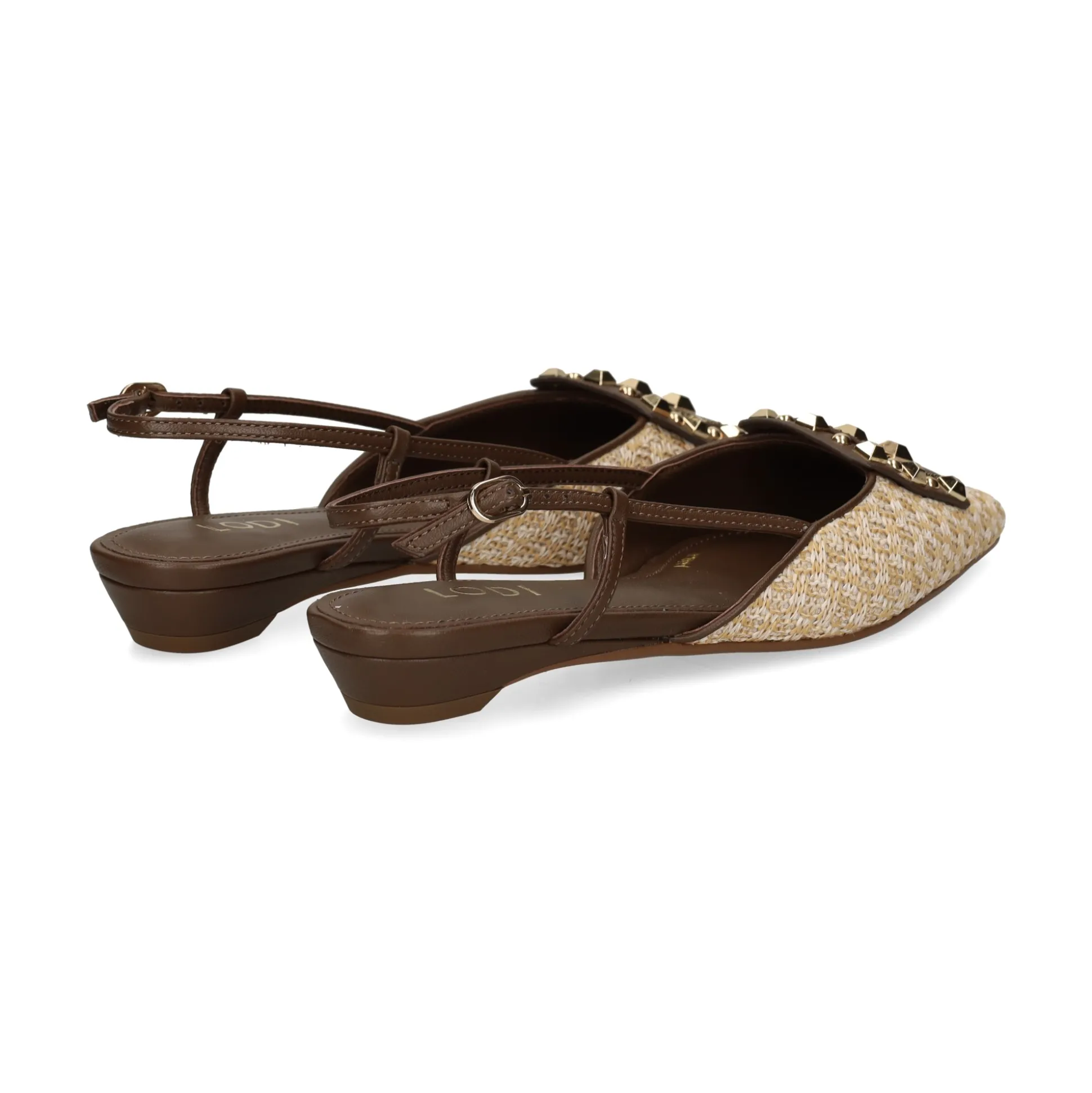 LODI Zapatos cuña A-COMO C1 NAT/TESTA