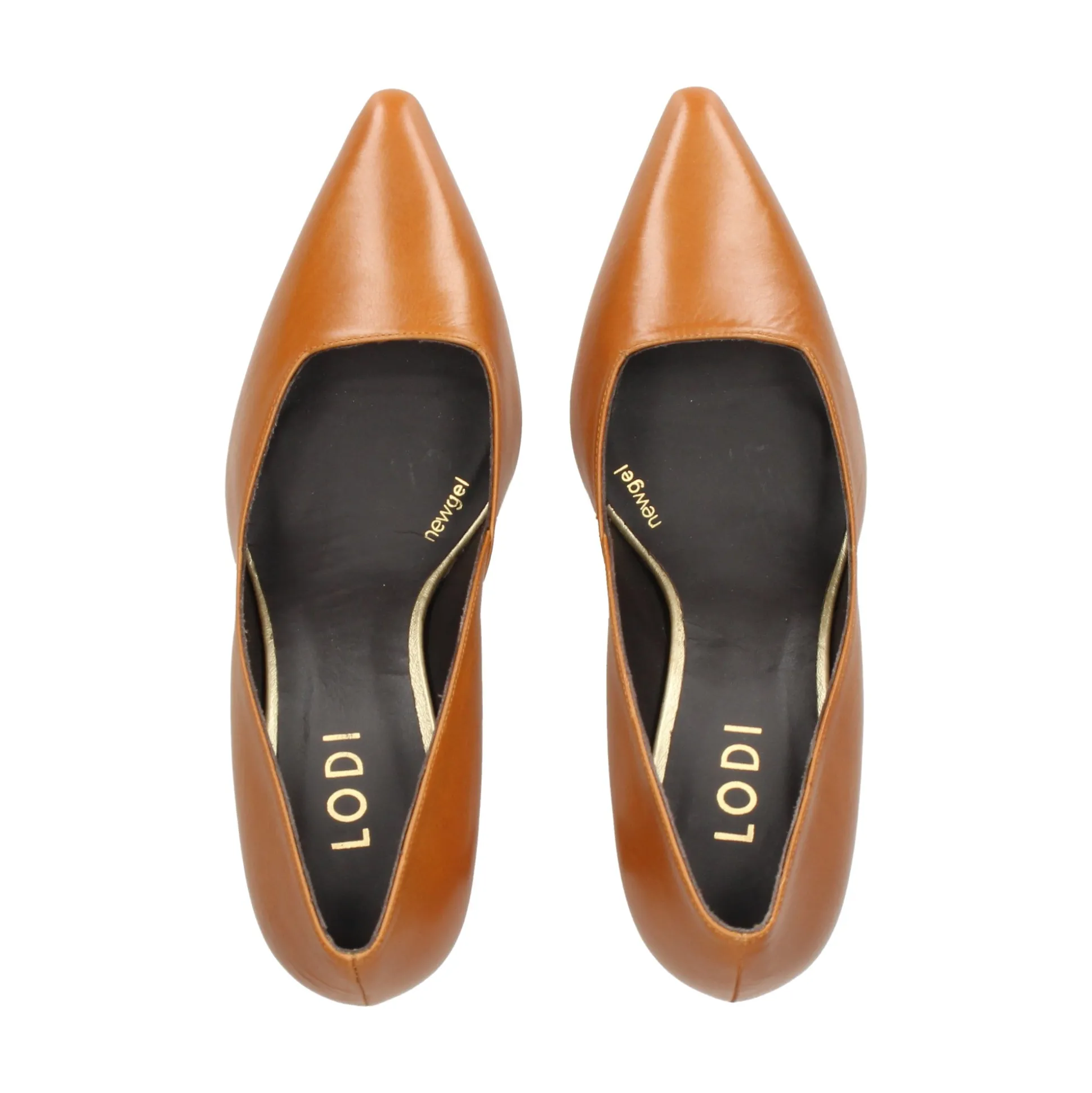 LODI Zapatos de salón GENIUS COÑAC