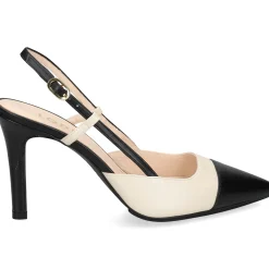 LODI Zapatos de tacón alto RIREN NEGRO+COTTON