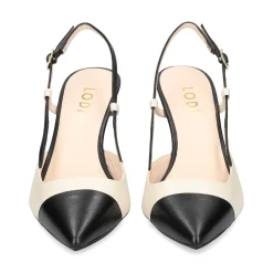 LODI Zapatos de tacón alto RIREN NEGRO+COTTON