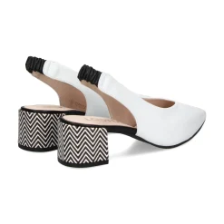 LODI Zapatos de tacón bajo COR1153LOV BLANCO/B/N