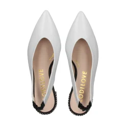 LODI Zapatos de tacón bajo COR1153LOV BLANCO/B/N