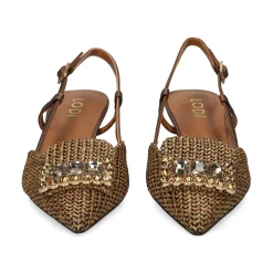LODI Zapatos de tacón medio de Mujer A-CASIOPEA C3 BRONCE
