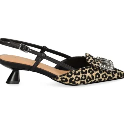 LODI Zapatos de tacón medio de Mujer A-CASIOPEA C1 NEGRO