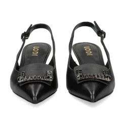 LODI Zapatos de tacón medio de Mujer RINO NEGRO