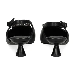 LODI Zapatos de tacón medio de Mujer RINO NEGRO