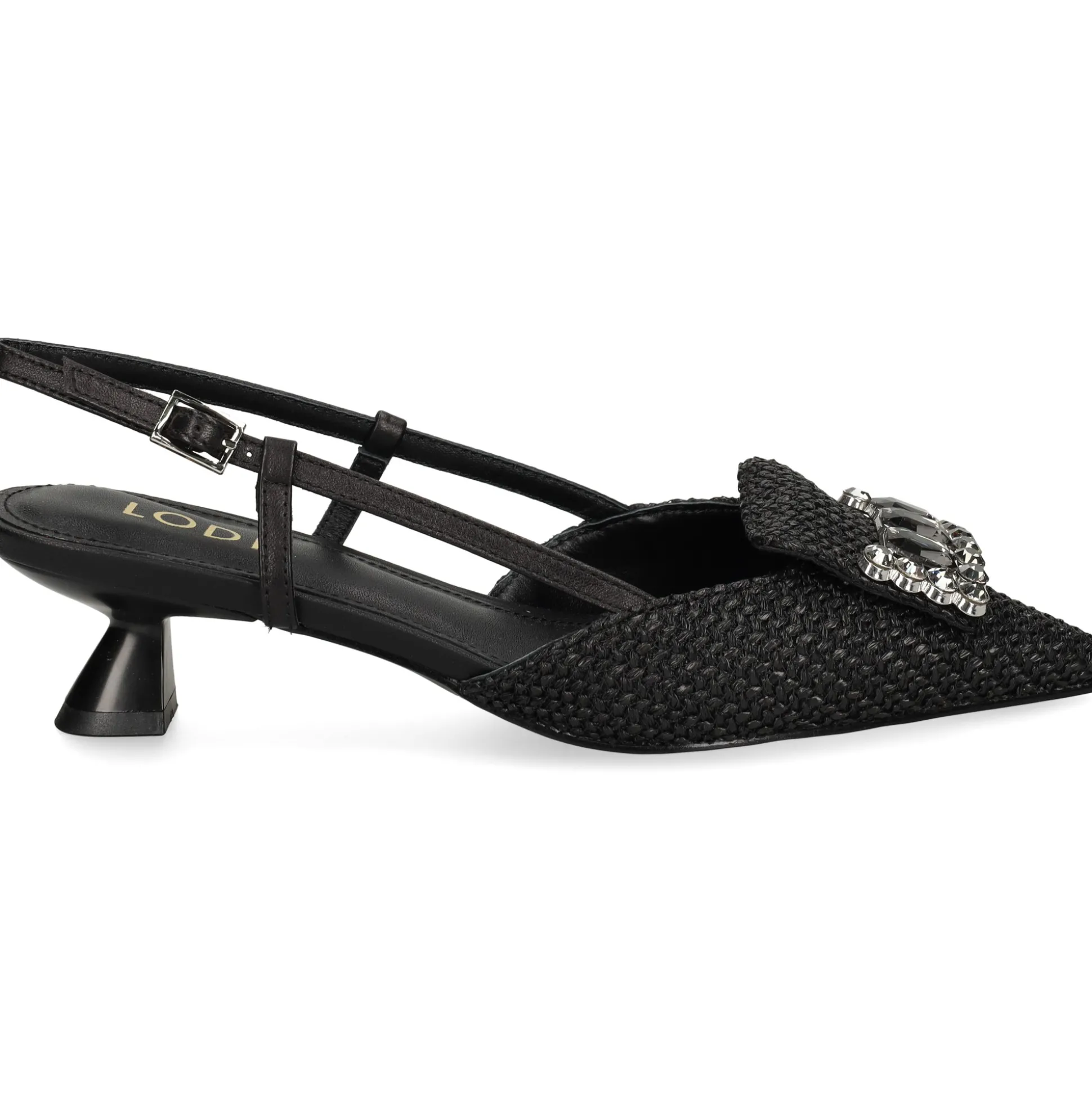 LODI Zapatos de tacón medio de Mujer A-CASIOPEA C4 NEGRO