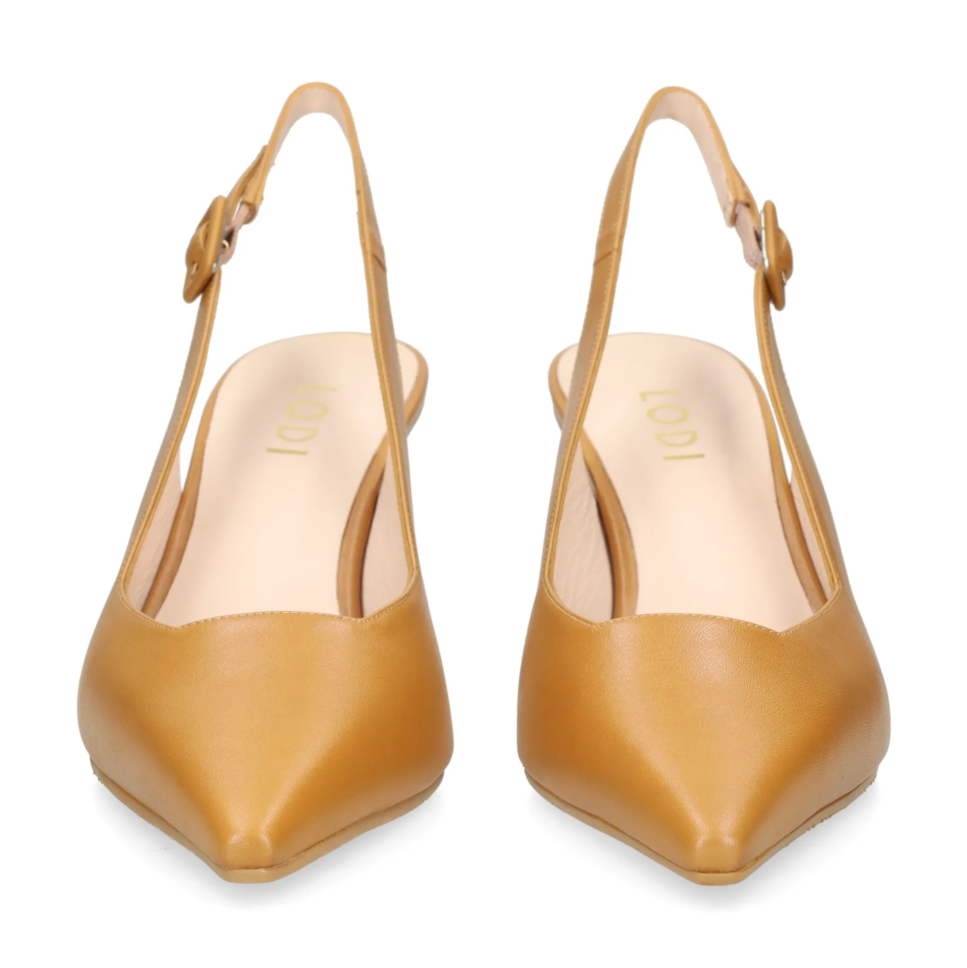 LODI Zapatos de tacón medio de Mujer JUCO CAMELLO