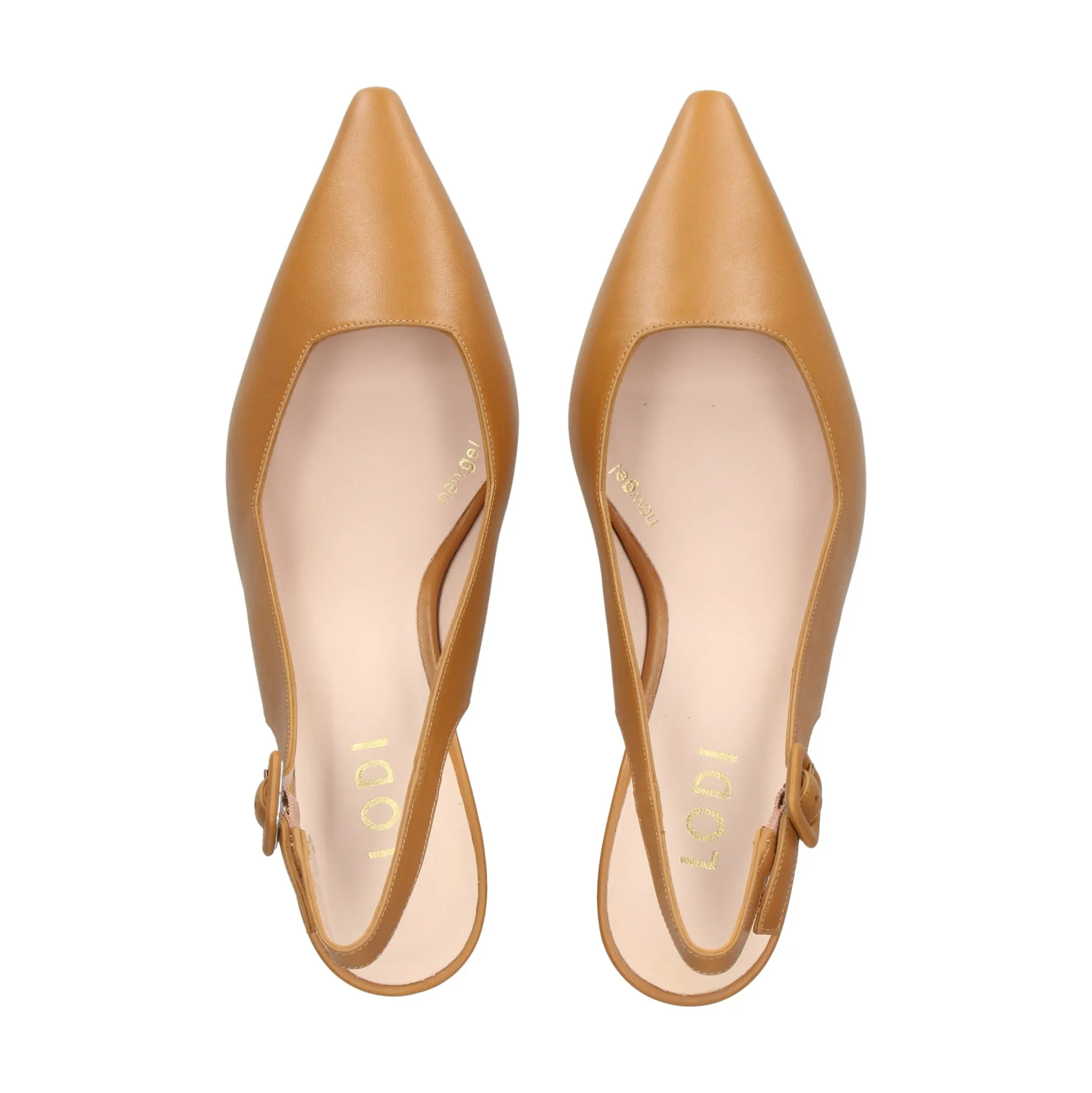 LODI Zapatos de tacón medio de Mujer JUCO CAMELLO